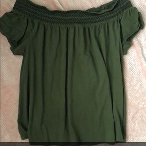 Off the shoulder top